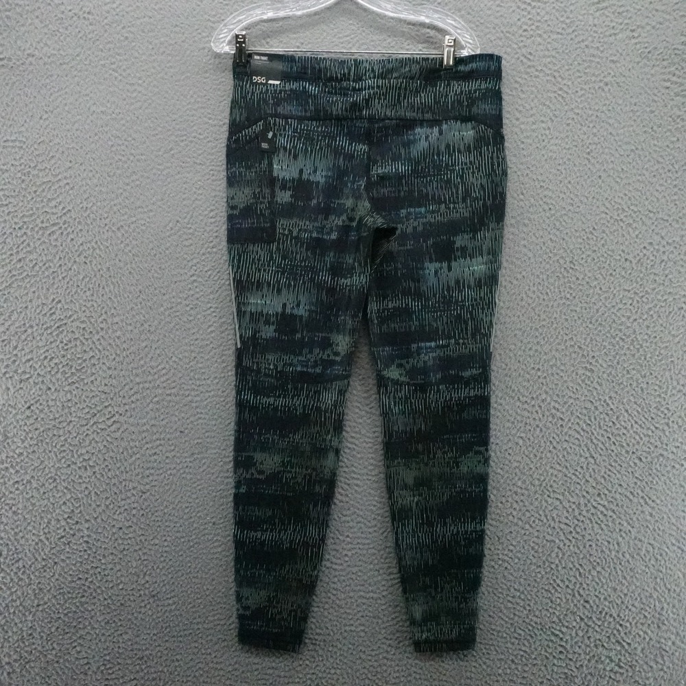 DSG Run Tight Mens Large Digital Stadium Teal Black Performance NEW - Picture 2 of 15